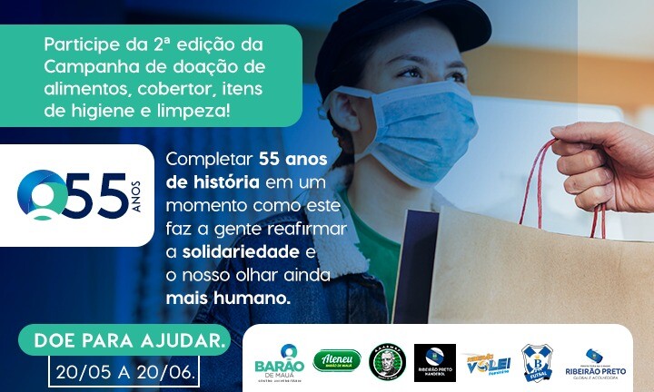Barão e Ateneu comemoram 55 anos com ação social