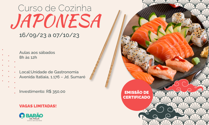 Curso Cozinha Japonesa