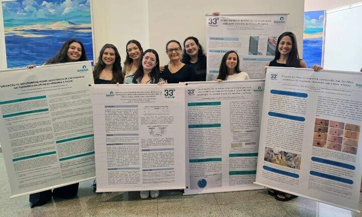 Enfermagem da Barão esteve no 33º SIICUSP