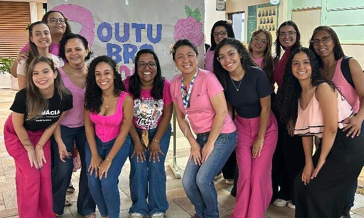 Liga Interdisciplinar Cosmética em Ação realizou atividade de conscientização no Outubro Rosa