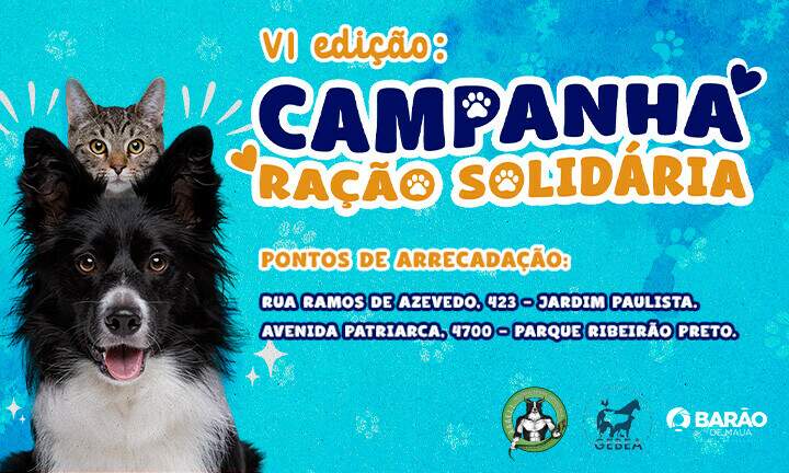 VI Campanha Solidária de Arrecadação de Rações