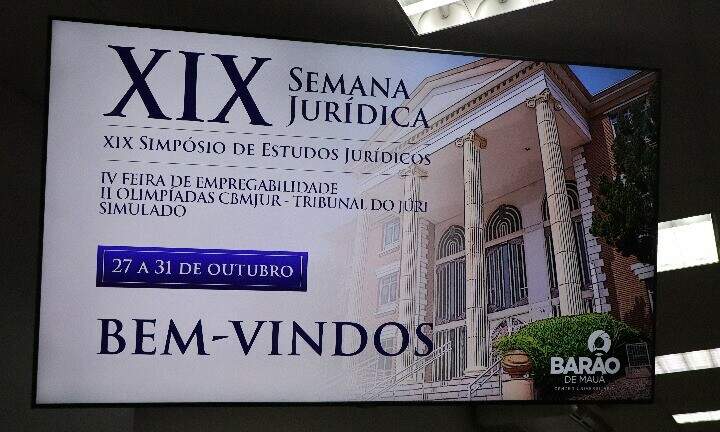 XIX Semana Jurídica do Curso de Direito reuniu alunos, profissionais e pesquisadores em cinco dias de atividades